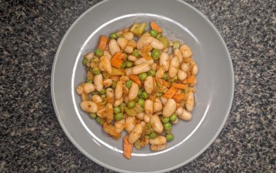 Easy Peasy Bean and Veggie Dish