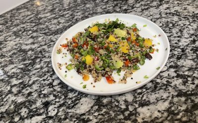 Quinoa, Black Bean, and Mango Salad