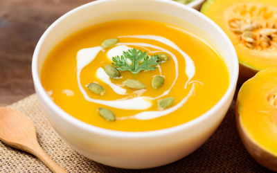 Sheet Pan Squash Soup
