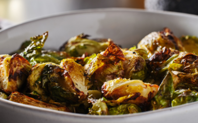 Slow Cooker Holiday Brussels Sprouts