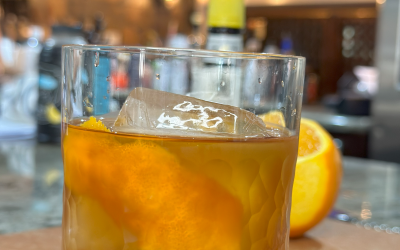 Earl Grey Old Fashioned Mocktail