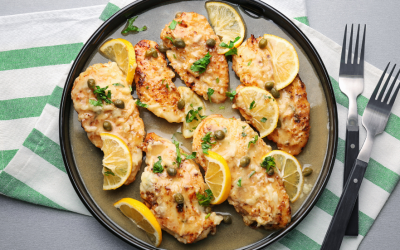 Healthy Lemon Chicken Piccata